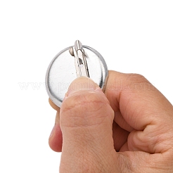 Plattiertes Platin Diy Eisen Brosche Zubehör&nbsp;X-E069Y