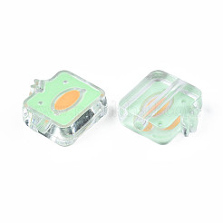 Transparente Acryl Perlen&nbsp;ACRC-S039-09B