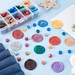 300 Stück 10 Farben Siegellackpartikel&nbsp;DIY-CP0004-35