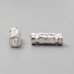 Stile tibetano perline tubo in lega&nbsp;K08P3022