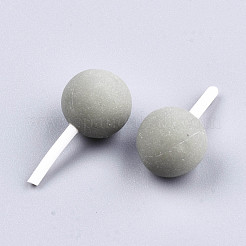 Cuentas de piruleta 3D de arcilla polimérica hechas a mano&nbsp;X-CLAY-T016-82A