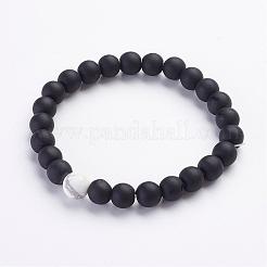Paare Stretch Armbänder&nbsp;BJEW-G554-01