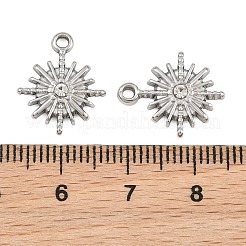 Ciondoli in strass in acciaio inossidabile 304&nbsp;RB-CBA9349-01P