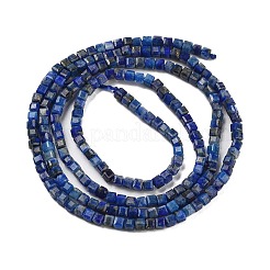 Natürlicher Lapislazuli Perlenstränge&nbsp;G-H042-B42-01
