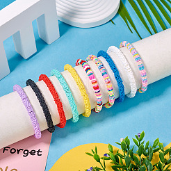 Polymer-Ton-Perlen-Armbänder&nbsp;BJEW-TAC0032