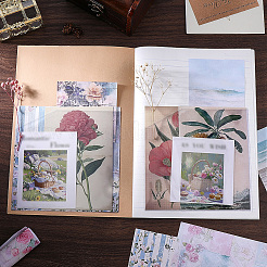 Pochettes carrées en PVC autocollantes pour agenda&nbsp;AJEW-CP0011-59A
