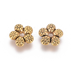 Séparateurs perles en alliage de style tibétain&nbsp;GLF10889Y-NF