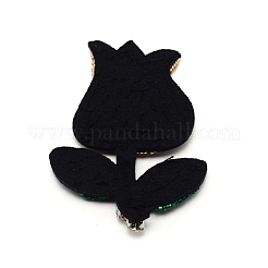 Computergesteuerte Stickerei Stoff zum Aufbügeln / Aufnähen von Patches&nbsp;AJEW-WH0251-08