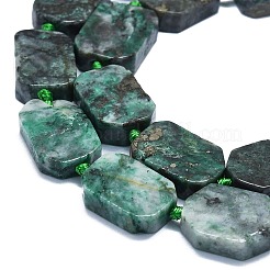 Natürliche Dioptase-Perlenstränge&nbsp;G-K245-J09-01