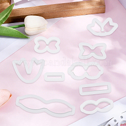4 scatola 4 stili di stampi in plastica&nbsp;DIY-SC0030-53A