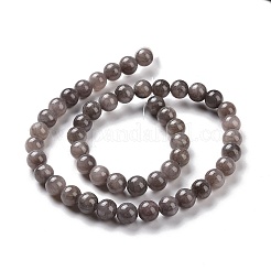Natur Mashan Jade runde Perlen Stränge&nbsp;G-D263-8mm-XS29