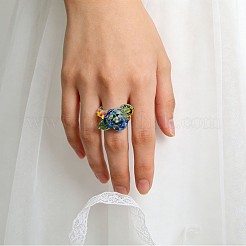 Anelli di barretta lampwork handmade&nbsp;WG782F0-03