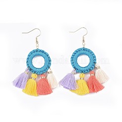 Orecchini pendenti in ottone&nbsp;EJEW-JE03162-M