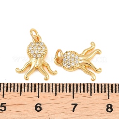 Ottone micro spianare fascino zirconi&nbsp;KK-F927-08B-G