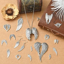 60 pièces 20 styles pendentifs en alliage de style tibétain&nbsp;TIBEP-YW0012-42