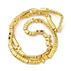 Chapelets de perles en hématite synthétique électrolytique sans magnétiques&nbsp;X-G-E495-11B-02