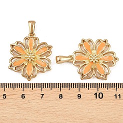 Pendentifs en acier inoxydable 304 émaillés&nbsp;STAS-P438-12D-G