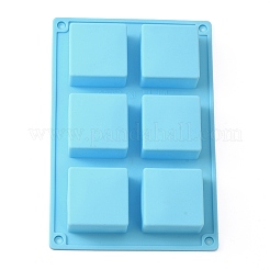Quadratische Mousse-Kuchen-Silikonformen&nbsp;DIY-WH0032-46