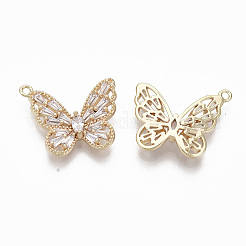 Colgante micropavé cubic zirconia de latón&nbsp;X-KK-R132-015-NF