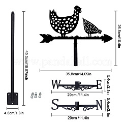Windrichtungsanzeiger aus Eisen&nbsp;AJEW-WH0265-081