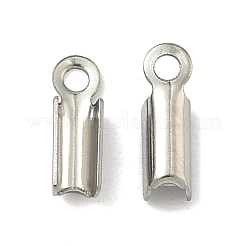 Anlaufgeschützte 304 Edelstahl-Klapp-Crimp-Enden&nbsp;STAS-R063-28