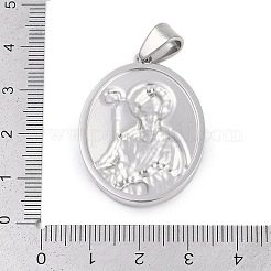 Anhänger aus Edelstahl 304&nbsp;LS-STAS-M103-01AS-05