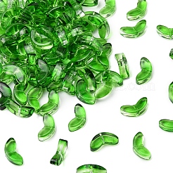 200 Stück sprühlackierte transparente Glasperlen&nbsp;GLAA-FS0002-54B