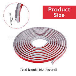PVC selbstklebende flexible Formleiste&nbsp;AJEW-WH0542-005A
