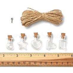 DIY-Set zur Herstellung von Deko-Anhängern mit Wunschflasche&nbsp;DIY-FS0004-97