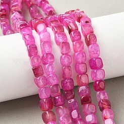 Chapelets de perles veines de dragon en agate naturelle&nbsp;G-G177-E20-01