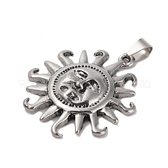 Pendentifs en alliage de style tibétain&nbsp;FIND-B040-17AS
