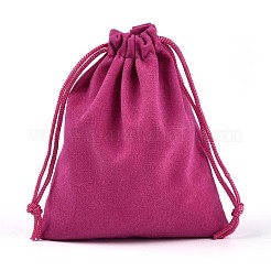 Pochettes rectangle en velours&nbsp;TP-R002-10x12-05