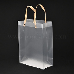 Borsa tote trasparente vuota personalizzata rettangolare per San Valentino&nbsp;ABAG-M002-02D