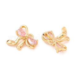 Adornos de latón micropavé de circonia cúbica&nbsp;KK-S389-03G-01