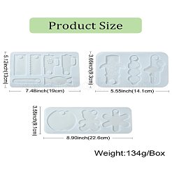 3 stücke 3 arten sippy tasse feste tasse tag tasche reißverschluss anhänger silikon formen&nbsp;SIL-CJ0002-97