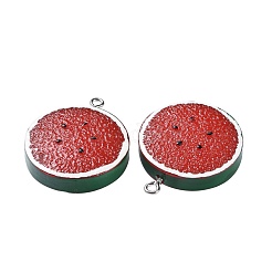 18 pièces 5 couleurs pendentifs en résine&nbsp;RESI-LS0001-09P