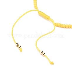 Malocchio di lampwork e braccialetto di perline di vetro&nbsp;BJEW-JB08367-02