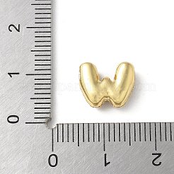 Abalorios de latón con pavé de circonitas&nbsp;KK-P290-61G-W