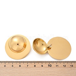 Boucles d'oreilles à tige en acier inoxydable 304&nbsp;EJEW-S265-05G