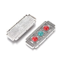 Liens multi-brins en alliage de style tibétain&nbsp;TIBE-L004-C001-AS