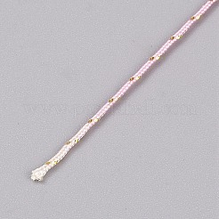 Cordon rond en nylon teinté de 50 m pour nœud chinois&nbsp;WCOR-WH20002-01A