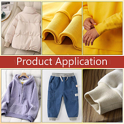 Polyester-Rippenstoff&nbsp;DIY-WH0504-411C