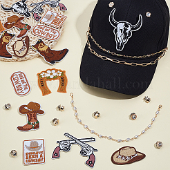 Western Cowboyhut Dekorationssets&nbsp;DIY-WR0005-28
