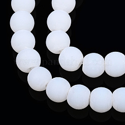 Chapelets de perles en verre imitation jade&nbsp;GLAA-T032-J4mm-MD01