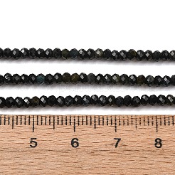 Natürliche grüne Turmalinperlenstränge&nbsp;G-G302-B01-3x2mm