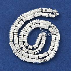 Fili di perline di ematite sintetica non magnetica elettrolitica&nbsp;G-U003-04
