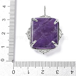 Natürlichen Amethyst Edelsteinanhänger&nbsp;G-I381-01P-05