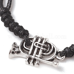 Armbänder aus einer Legierung mit Musikmotiven&nbsp;BJEW-JB13536