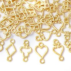 64 Stück 4 Stile offene Lünettenverbinder-Charms&nbsp;FIND-OC0001-74