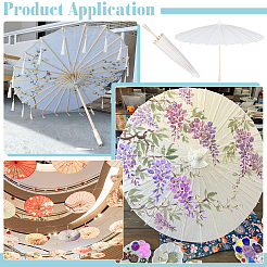 Regenschirm aus leerem Bastelpapier&nbsp;DIY-WH0899-801A